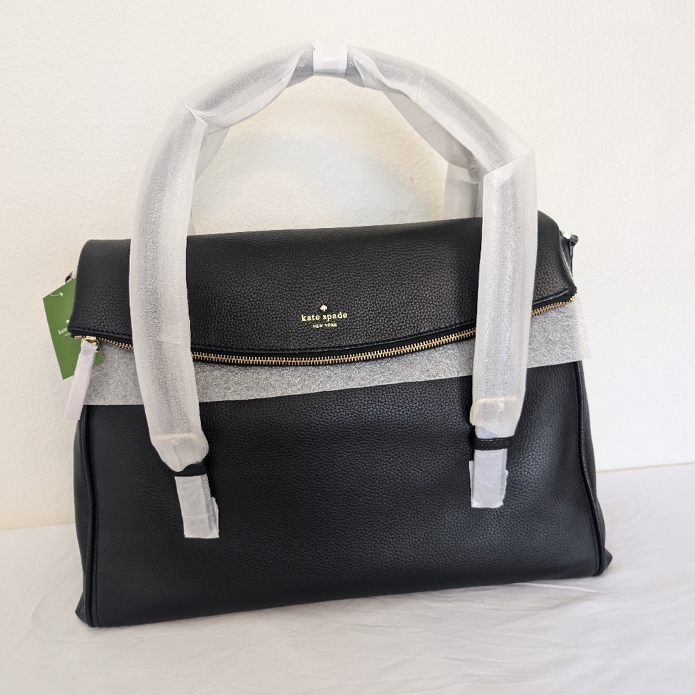 NWT Kate Spade large black bag